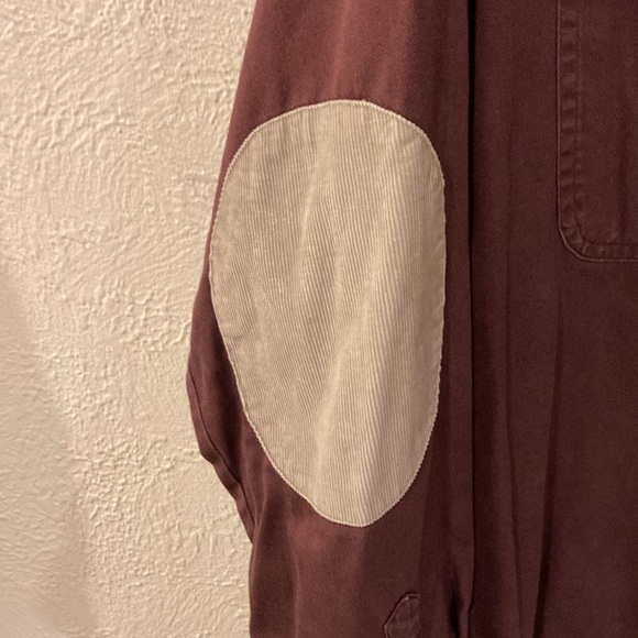 Wrangler Rugged Wear men’s vintage button up corduroy patch shirt - Picture 5 of 13